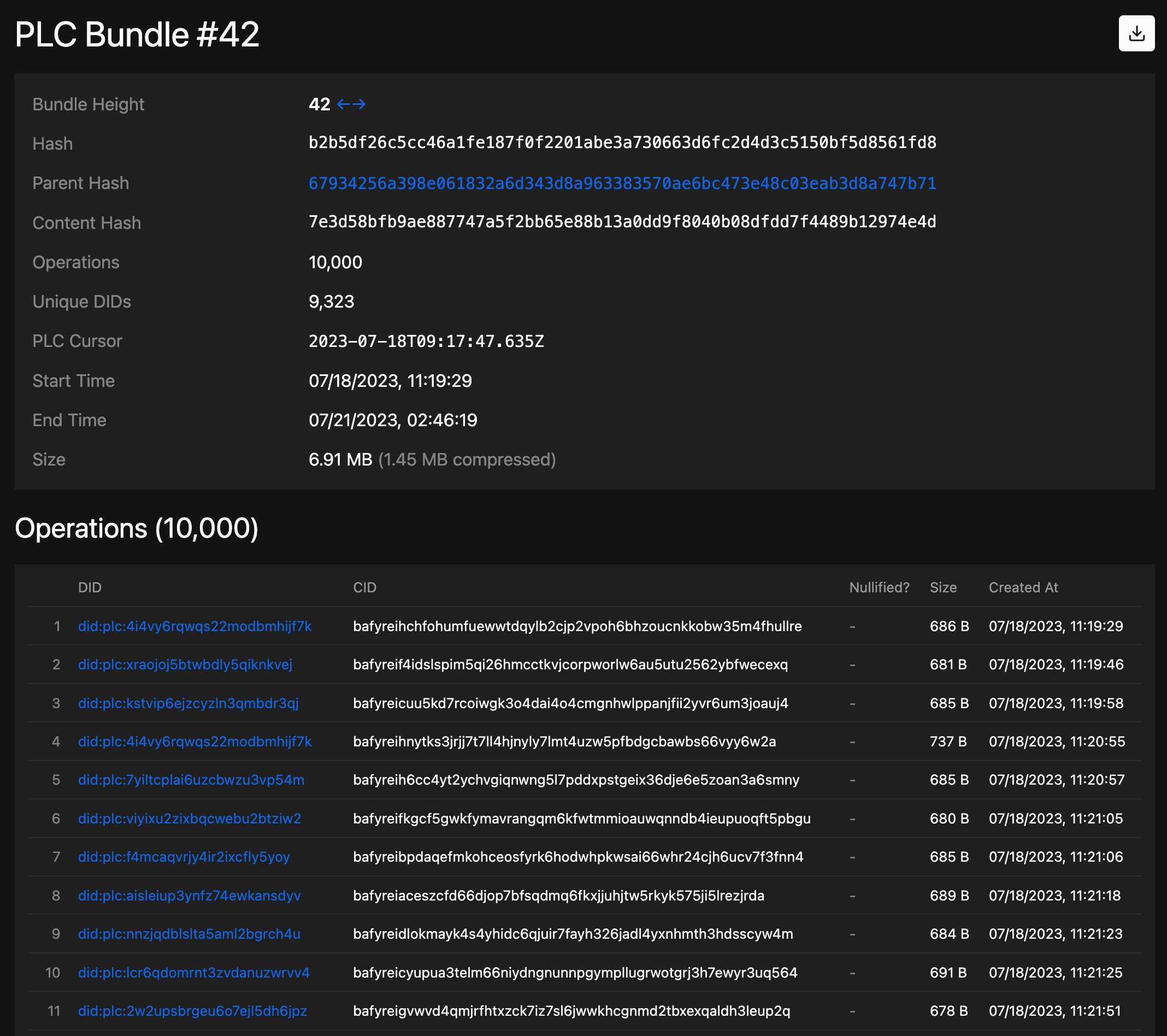 Bundle #42 example on ATScan V2